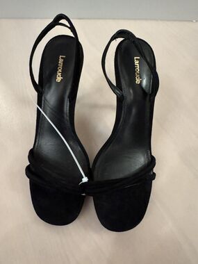 LARROUDE The Nyx Heel in Black, Size Women’s Size 10 Retail $315